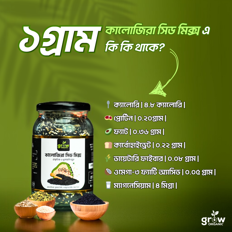 200gm কালোজিরা সিড মিক্স (Black Cumin Seed Mix)